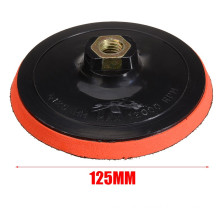 Hook and loop rubber rood backing pad for polishing car